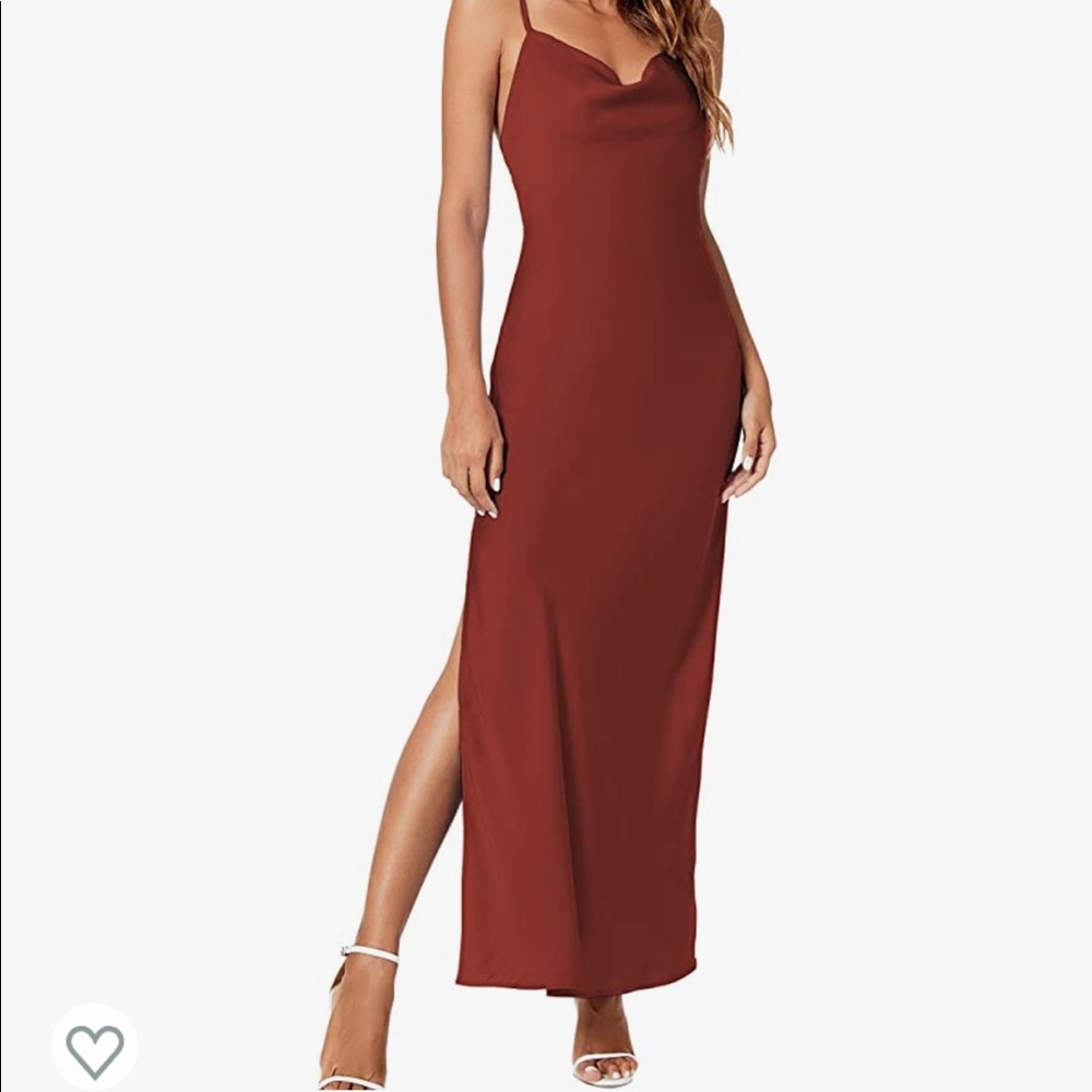 Beautiful slip dress with slit